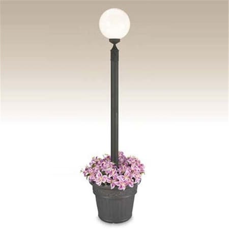 Patioplus Single Globe Planter - White PA439044